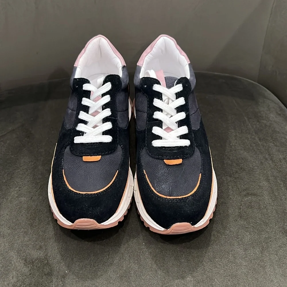 NIB Madewell Kickoff Trainer Sneakers in Nubuck Suede and Leather - Picture 3 of 14